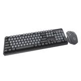 Porodo Gaming Wireless Keyboard Mouse Set 2.4GHz 1600 DPI