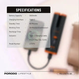 Porodo Lifestyle Automatic Hair Curler - Black Marhaba International