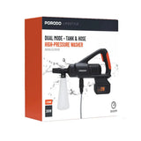 Porodo Lifestyle Dual Mode - Tank & Hose High-Pressure Washer - Black Marhaba International
