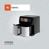 Porodo Lifestyle Large Capacity Air Fryer - Black Marhaba International