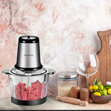 Porodo Lifestyle Meat and Vegetable Electric Food Chopper - Black Marhaba International