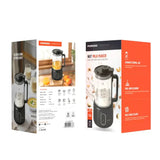 Porodo Lifestyle 600W Nut Milk Maker - Black Marhaba International