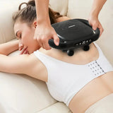 Porodo Lifestyle Power Pulse 8-Head Massage Gun - Black Marhaba International