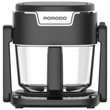 Porodo Lifestyle Quick Flip 3-In-1 Air Fryer | Grill | Hot Pot 4.5L - Black