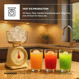 Porodo Lifestyle Sphere Ice Machine - Black Marhaba International