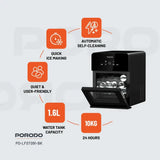 Porodo Lifestyle Sphere Ice Machine - Black Marhaba International