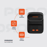 Porodo Lifestyle Super HD Thermal Printer - Black Marhaba International