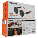 Porodo Lifestyle Velora Smart Sunglasses - Orange & Black Marhaba International
