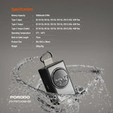 Porodo Power Bank PB068 10000mAh - Black
