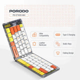Porodo Crystal Shell Wireless Keyboard