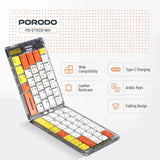 Porodo Crystal Shell Wireless Keyboard Marhaba International