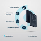 Powerology 10000 mAh 20W PD & 15W Magsafe Powerbank