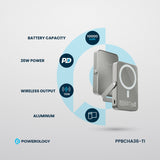 Powerology 10000mAh MagSafe Power Glass Surface Marhaba International