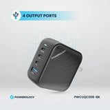 Powerology 100W Triple PD + 1 QC3.0 World Travel Kit Marhaba International