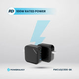 Powerology 100W Triple PD + 1 QC3.0 World Travel Kit Marhaba International