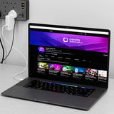 Powerology 6AC 2990W Power Strip PD 20W - Black