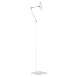 Powerology Multi-Joint Floor Stand Metal Base Phone & Tablet - White Marhaba International