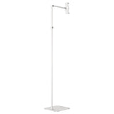 Powerology Multi-Joint Floor Stand Metal Base Phone & Tablet - White Marhaba International