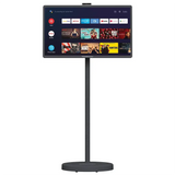 Powerology Banf 32" Portable Smart Monitor - Gray Marhaba International