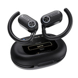 Powerology ENC TWS Air Conduction Earbuds and Charging Case with Display 40mAh8 - Black Marhaba International