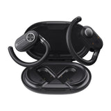 Powerology ENC TWS Air Conduction Earbuds and Charging Case with Display 40mAh8 - Black Marhaba International