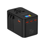 Powerology GaN 75W Universal Charger - Black Marhaba International
