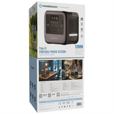 Powerology Pater III Portable Power Station 1200W - Gray Marhaba International