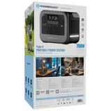 Powerology Pater II Portable Power Station 700W - Gray Marhaba International