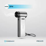 Powerology Turbo Jet Fan & Vacuum - Silver