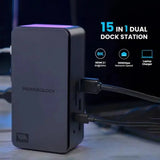 Powerology 15 in 1 Dual Dock Station Marhaba International