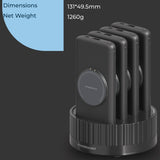 باور لوجى 4 فى 1 بنك طاقة لاسلكي 10000 مللي أمبير PD 100 وات QC