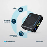 Powerology Ultra Mini 20000mAh Power Bank - Black