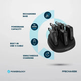 Powerology × 5 10000mAh Power Bank Station Marhaba International