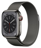 Apple Watch Series 8 GPS + Cellular, 45 mm, Graphite Stainless Steel Case with Graphite Milanese Loop