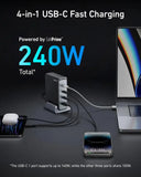 Anker Prime 240W GaN Desktop Charger (4 Ports) Marhaba International