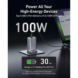 Anker Prime Portable Wall Charger (100W, 3 Ports, GaN) A2688241 Marhaba International