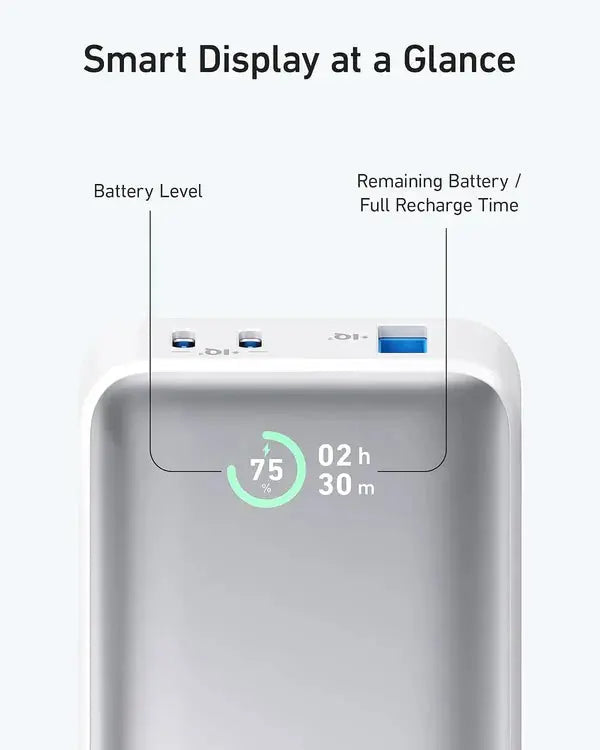 Anker 533 PowerCore 30W 10000mAh Power Bank A1256H11 - Black Anker 533 PowerCore 30W 10000mAh Power Bank A1256H11 - Black