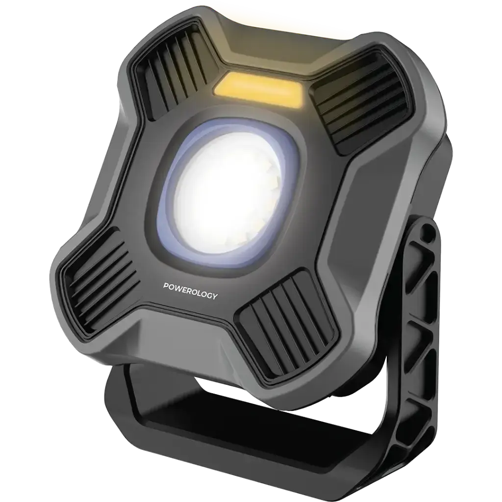 Powerology Brillite 3600mAh Work Light - Black Powerology Brillite 3600mAh Work Light - Black