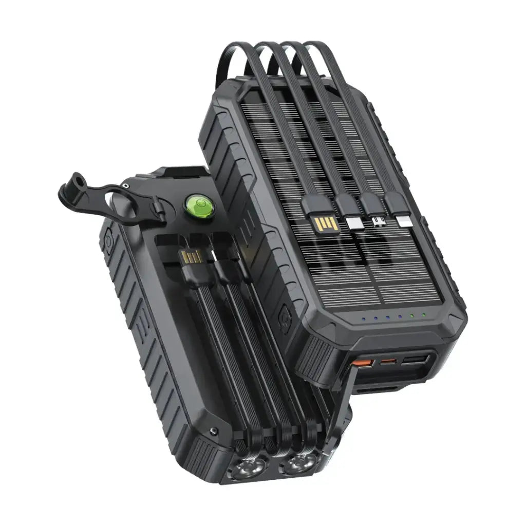 Green Lion Solar Mate power bank 20000 - Solar Charging & Hand Crank | 22.5W Fast Charge Green Lion Solar Mate power bank 20000 - Solar Charging & Hand Crank | 22.5W Fast Charge