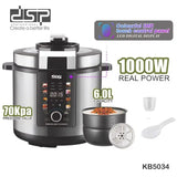DSP KB5034, Electric Multi-Function Cooker 1000W-6.0Ltr Marhaba International