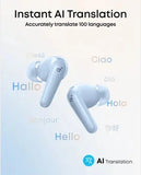 Anker Soundcore R60i NC Wireless Earbuds | Adaptive Hybrid ANC and Transparency Mode | IP55 Waterproof and Dustproof | 50H Playtime | Instant AI Translation | Bluetooth 6.1 | D1202H31 - Blue Marhaba International