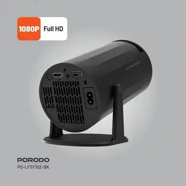 Porodo Gaming 4K Projector Android 11 With Auto Keystone Porodo Gaming 4K Projector Android 11 With Auto Keystone