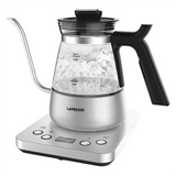 Lepresso BrewWave Gooseneck Electric Kettle with Keep Warm Mode - Silver Marhaba International