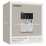 Lepresso Macchina di Lusso Espresso Machine with Steam Wand - Silver Marhaba International