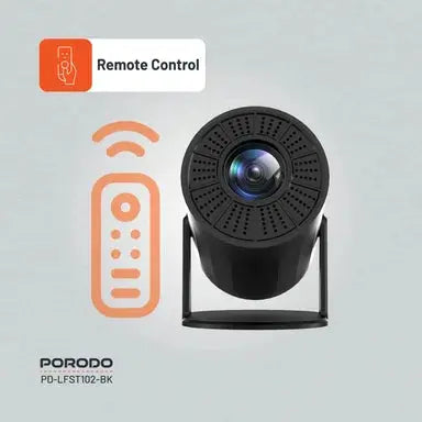 Porodo Gaming 4K Projector Android 11 With Auto Keystone Porodo Gaming 4K Projector Android 11 With Auto Keystone