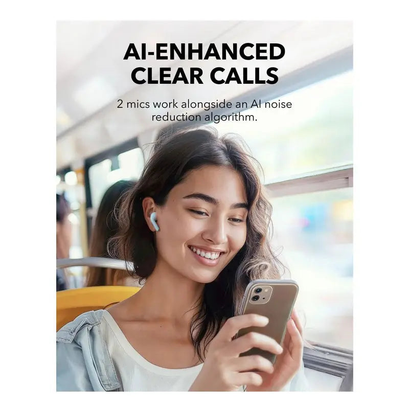 Anker Soundcore K20i, 36H Playtime, Fast Charge, Clear Sound, Comfortable Fit, ENC 2 Mic Clear Calls Anker Soundcore K20i, 36H Playtime, Fast Charge, Clear Sound, Comfortable Fit, ENC 2 Mic Clear Calls