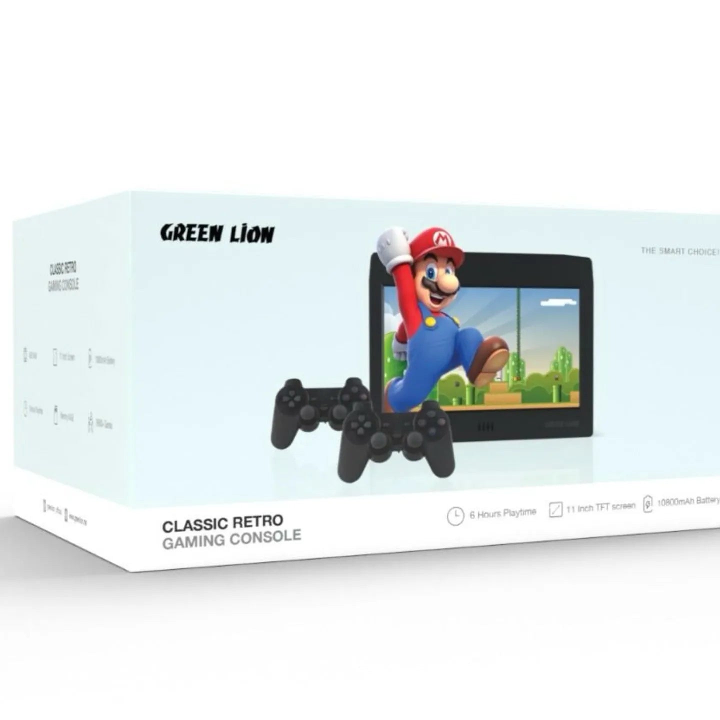 Green Lion Classic Retro Gaming Console Black