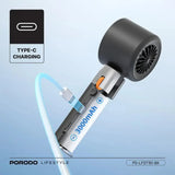 Porodo Lifestyle Handheld Turbo Fan - Black Marhaba International