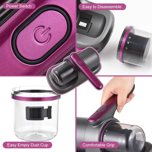 Dust Mite Remover Vacuum Cleaner - for Bed, Sofa, Pillow and Mattress