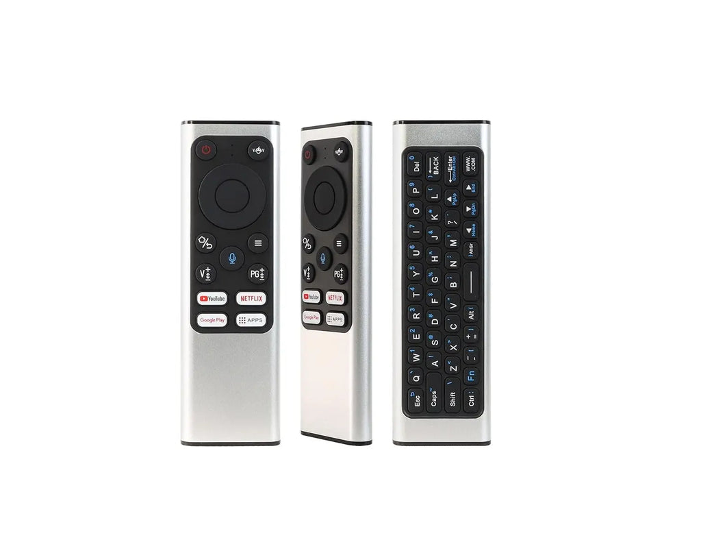 Voice Air Mouse Mini Keyboard Wireless Remote, 2.4G Multifunctional Fly Mouse Remote with Infrared Learning for Android, Window, Mac and Linux OS Systems Voice Air Mouse Mini Keyboard Wireless Remote, 2.4G Multifunctional Fly Mouse Remote with Infrared Learning for Android, Window, Mac and Linux OS Systems
